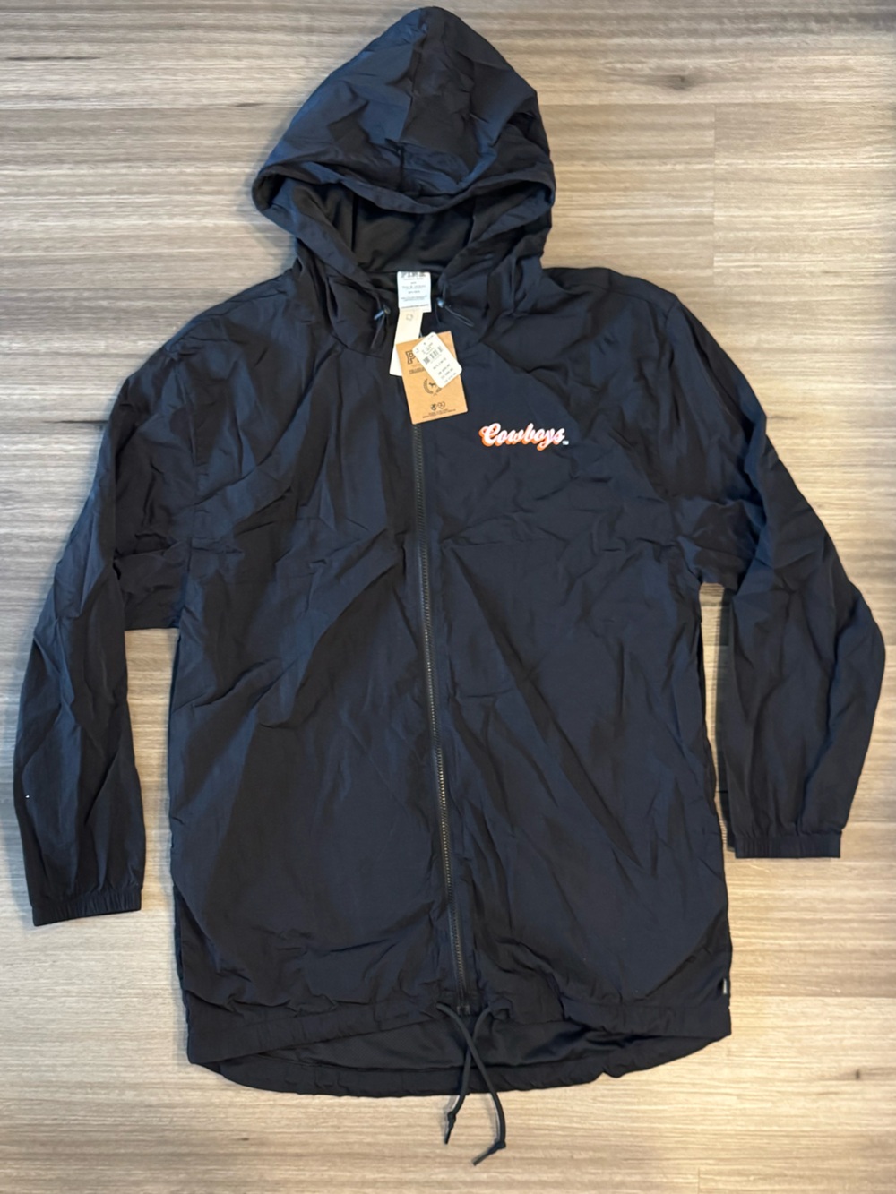 PINK Victoria's Secret Oklahoma State University Cowboys Light Jacket Size M/L